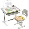 Парта со стулом FunDesk Littonia Grey (222529) изображение 9