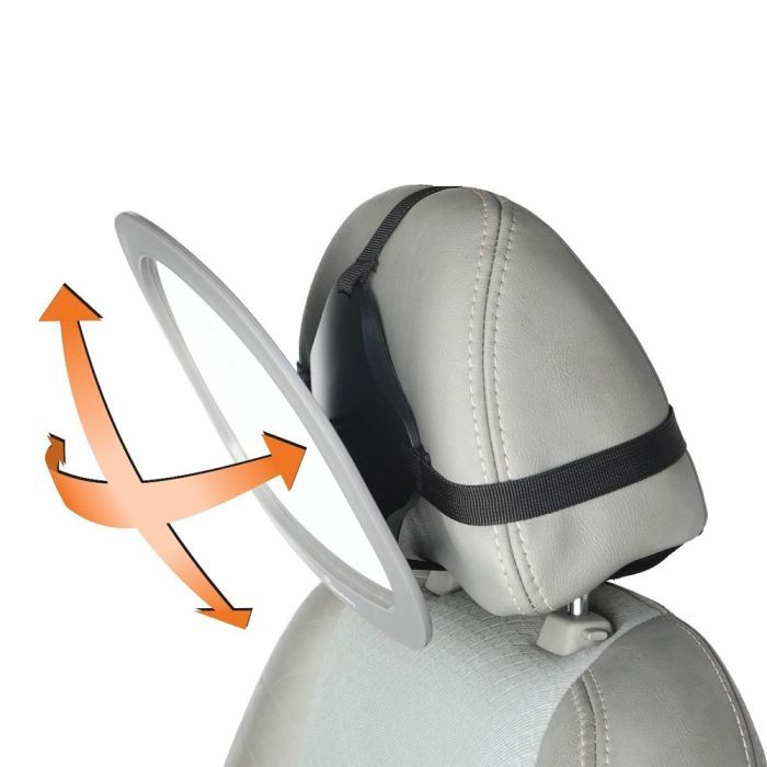 Дополнительное зеркало заднего вида DreamBaby EZY-FIT Grey (G1228BB) изображение 2