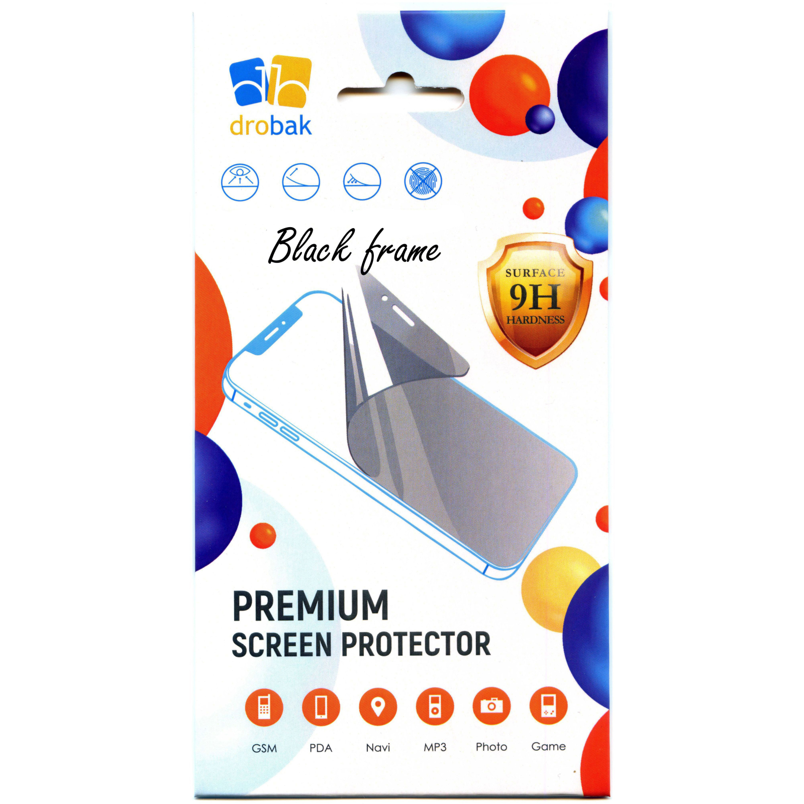 Стекло защитное Drobak Asus ROG Phone 5 Pro (Black) (616152) (616152) изображение 3