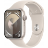 Смарт-часы Apple Watch Series 9 GPS 41mm Starlight Aluminium Case with Starlight Sport Band - M/L (MR8U3QP/A)