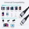Дата кабель USB-C to Lightning 2.0m 20W MFI USB3.1 Choetech (IP0041) изображение 5