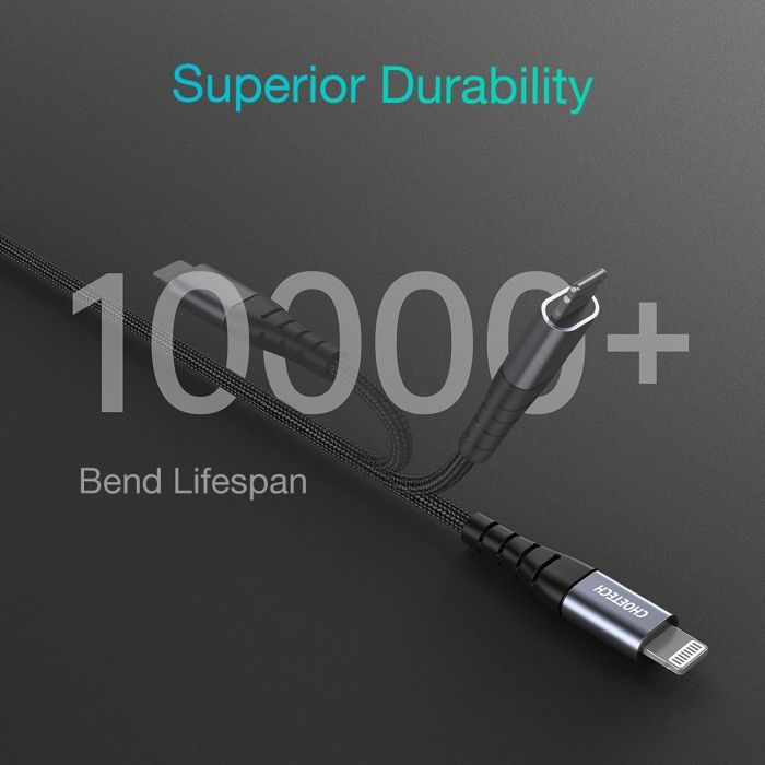 Дата кабель USB-C to Lightning 2.0m 20W MFI USB3.1 Choetech (IP0041) изображение 6