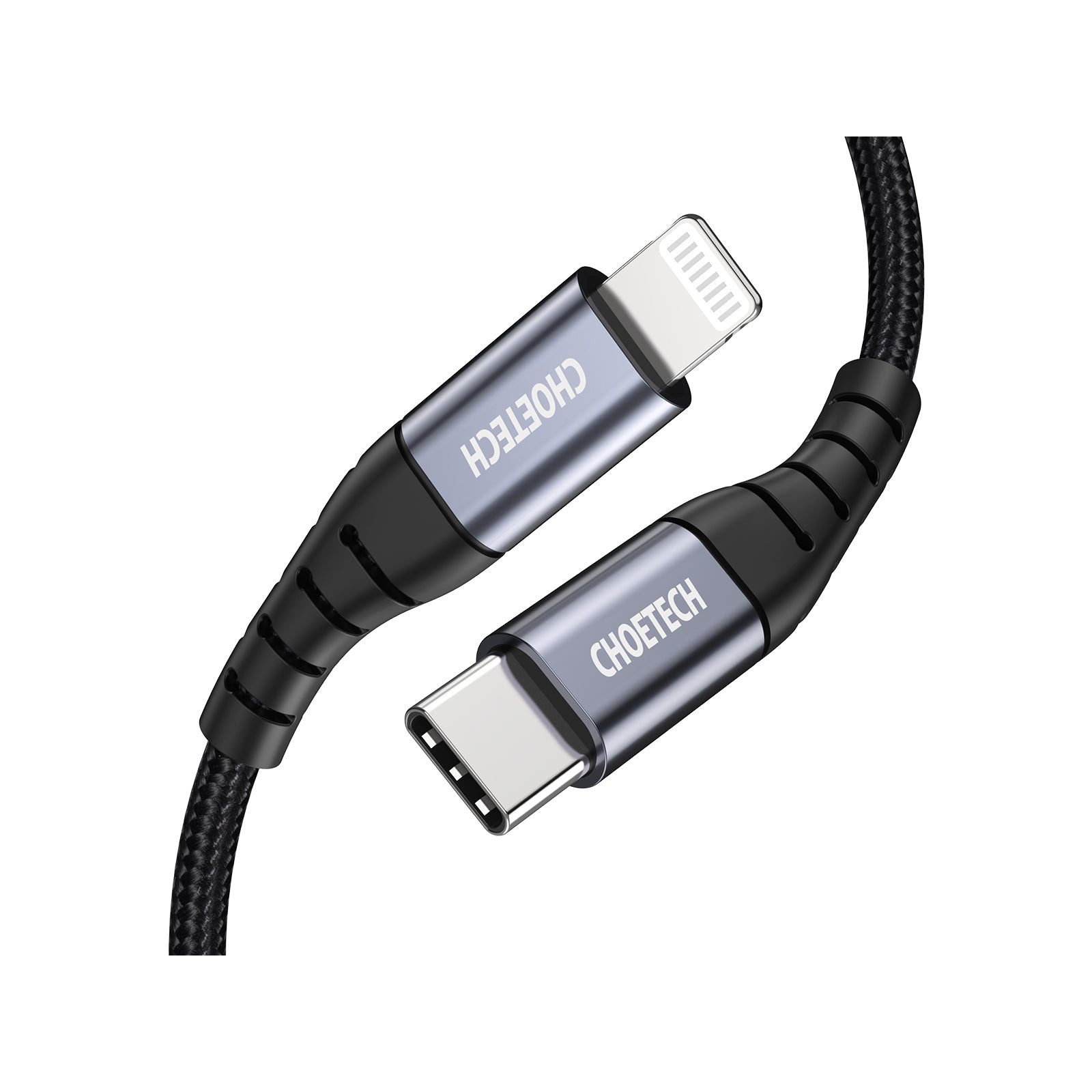 Дата кабель USB-C to Lightning 2.0m 20W MFI USB3.1 Choetech (IP0041)