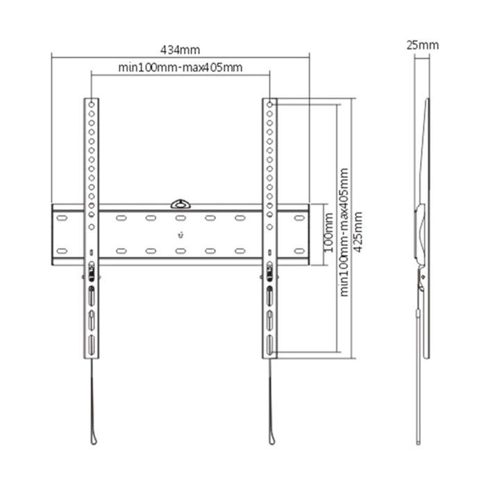 Кронштейн Gembird WM-55F-02 зображення 2
