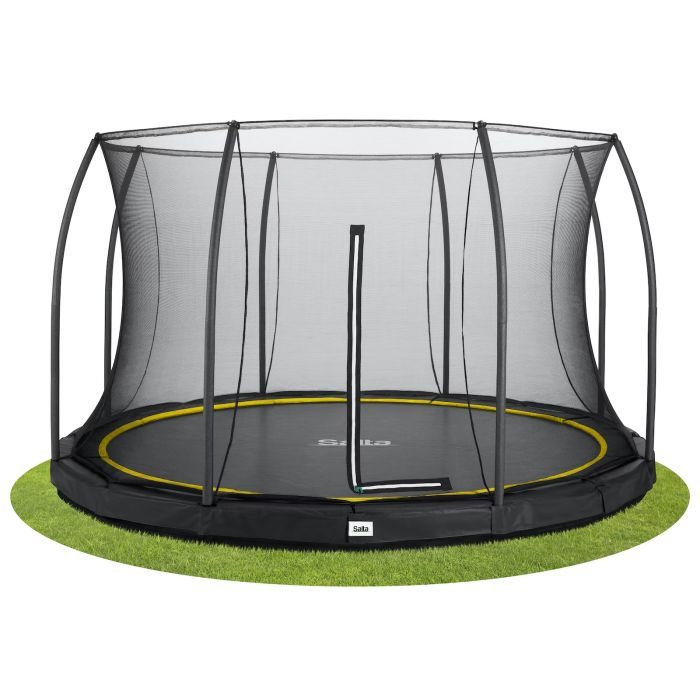 Батут Salta Comfort Edition Ground круглий 427 см Чорний (5398A) изображение 4