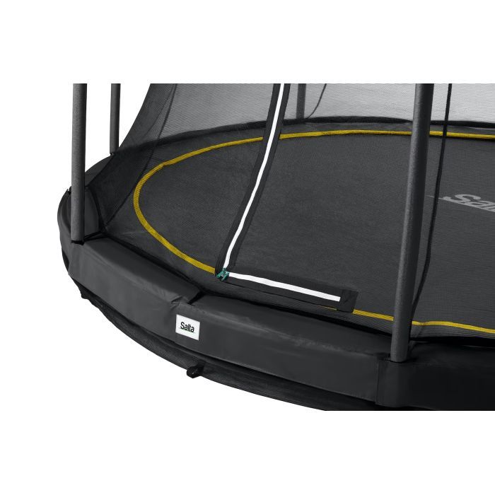 Батут Salta Comfort Edition Ground круглий 427 см Чорний (5398A) изображение 5