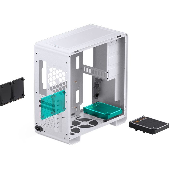 Корпус JONSBO U4 PRO MESH White изображение 4