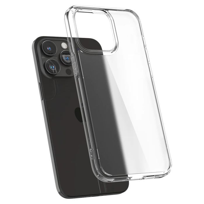 Чехол для мобильного телефона Spigen Apple iPhone 15 Pro Ultra Hybrid, Frost Clear (ACS06708) изображение 7