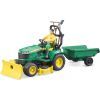 Спецтехника Bruder садовый трактор John Deere с прицепом и фигуркой садовода (62104) изображение 3