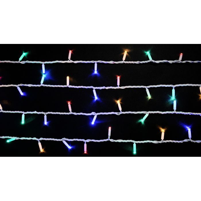 Гірлянда Delux STRING flash 200LED 20 м мульти/білий IP44 EN (90012981) зображення 2