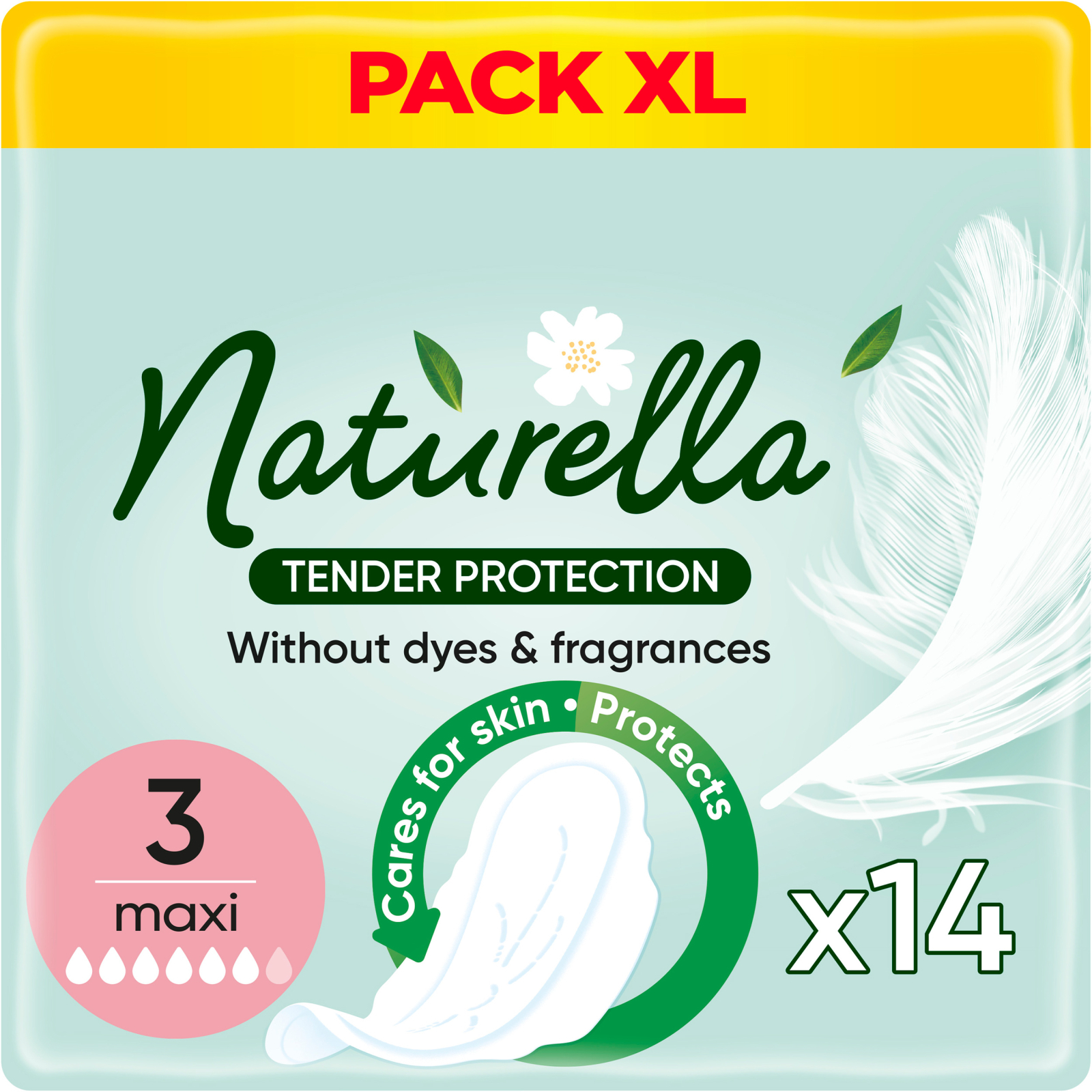 Гигиенические прокладки Naturella Нежная Защита Maxi (Размер 3) 7 шт. (8700216045421)