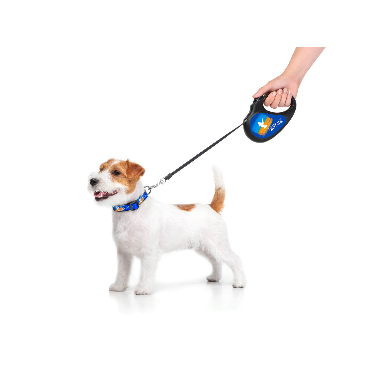 Поводок для собак WAUDOG R-leash "Флаг" S до 15 кг 5 м черный (8124-0229-01) изображение 8
