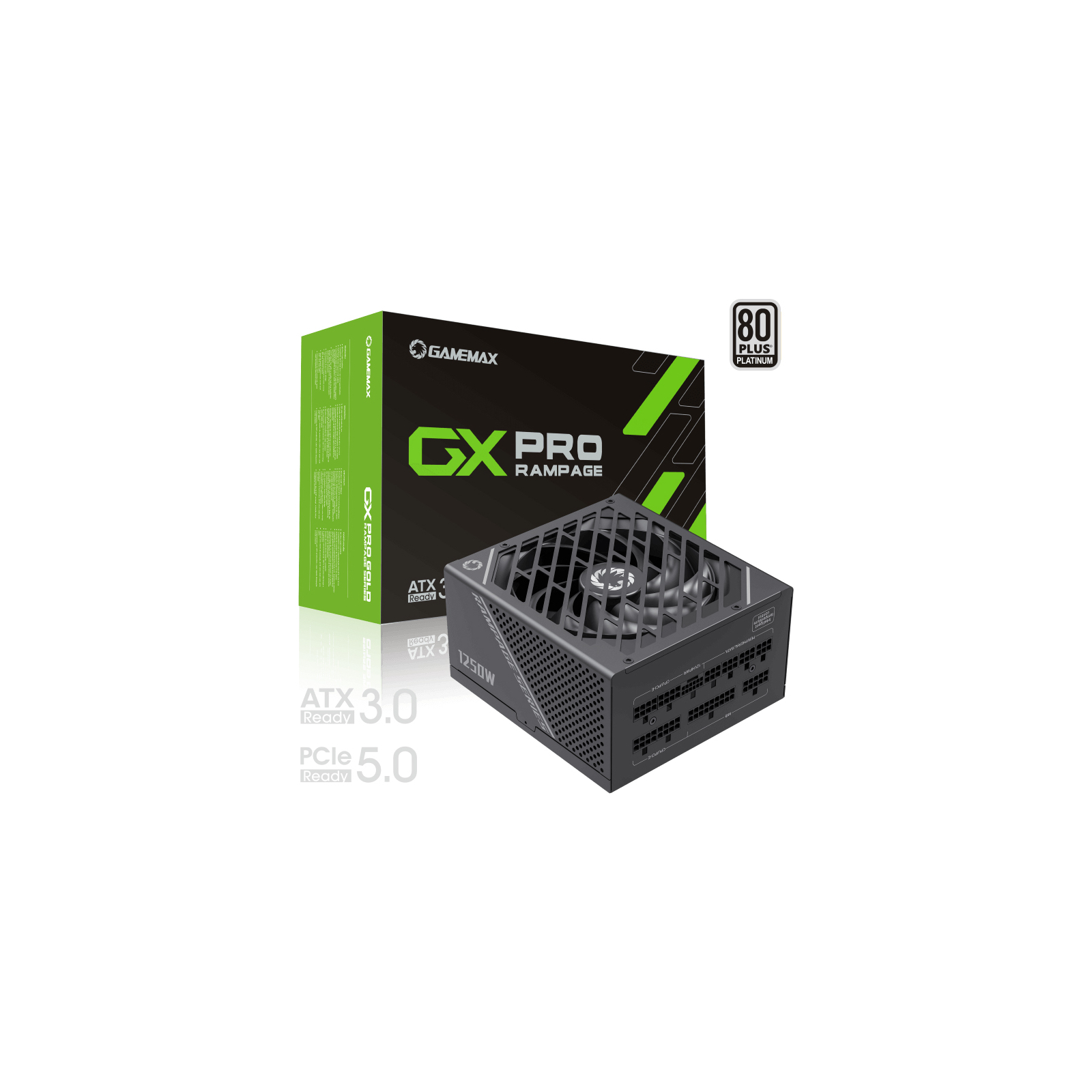 Блок живлення Gamemax 1250W (GX-1250 PRO BK (ATX3.0 PCIe5.0) зображення 10