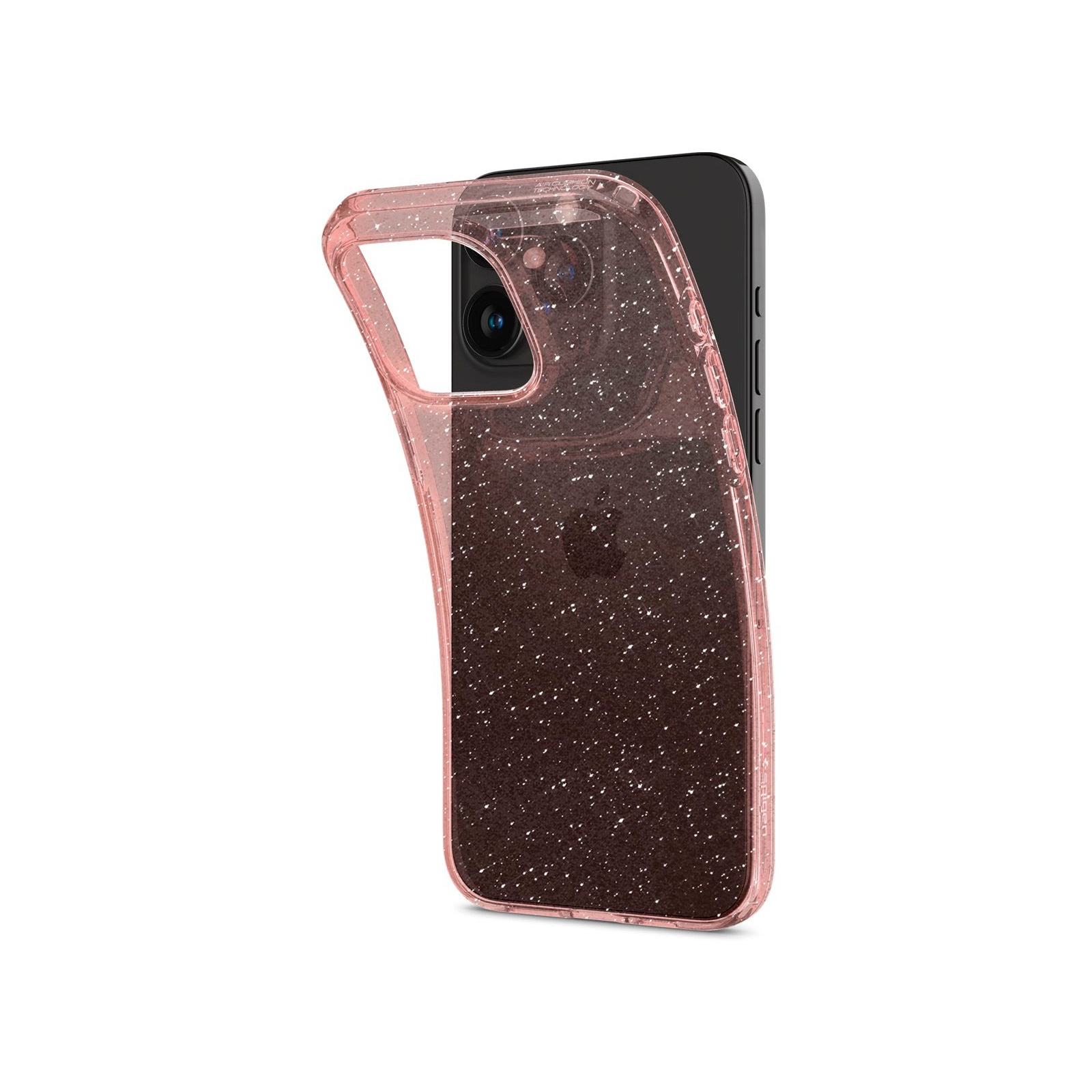 Чохол до мобільного телефона Spigen Apple iPhone 15 Pro Liquid Crystal Glitter Rose Quartz (ACS06702) зображення 9