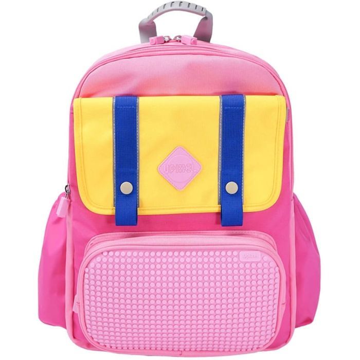 Рюкзак шкільний Upixel Dreamer Space School Bag - Жовто-рожевий (U23-X01-F)