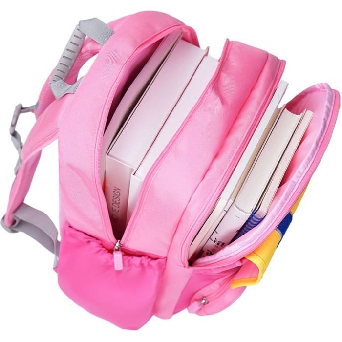 Рюкзак шкільний Upixel Dreamer Space School Bag - Жовто-рожевий (U23-X01-F) зображення 8