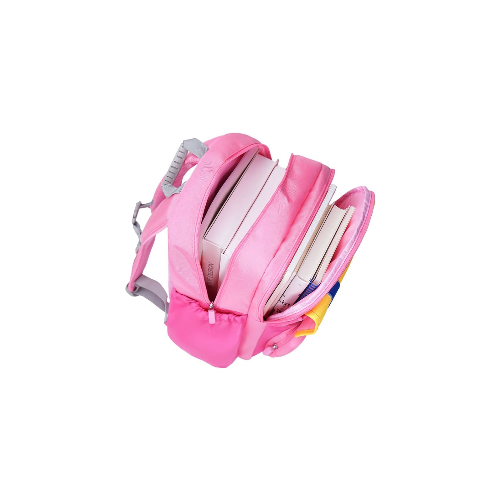 Рюкзак школьный Upixel Dreamer Space School Bag - Желто-розовый (U23-X01-F) изображение 8