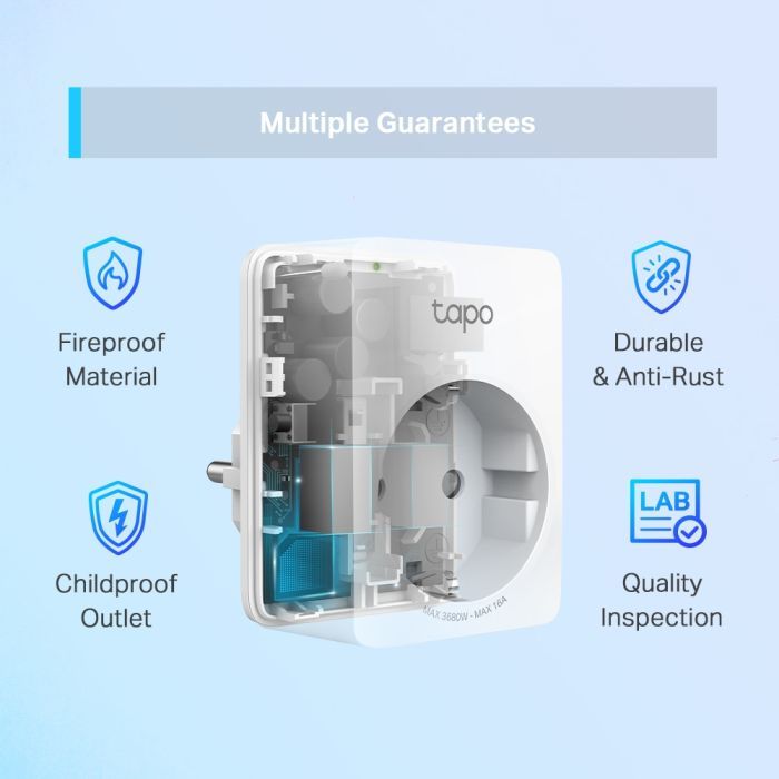 Умная розетка TP-Link Tapo P110 (2-pack) (Tapo P110(2-pack)) изображение 7