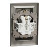 Розетка Schneider Electric ASFORA с заземлением двойная бронза 16А (EPH9900169) изображение 7