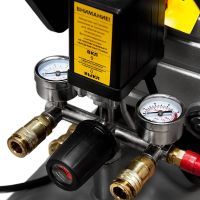 Компрессор Sigma одноцилиндровый 1.8кВт 230л/мин 8бар 50л (2 крана) (7043141) изображение 6