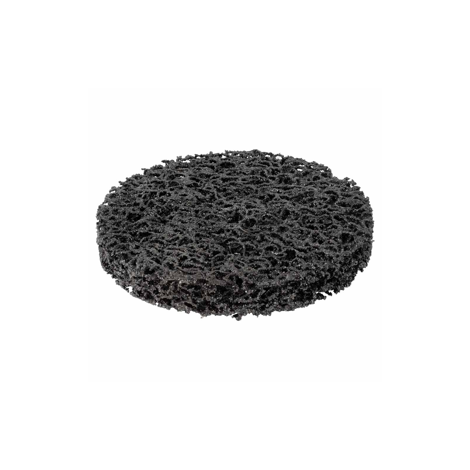 Круг зачистной Sigma из нетканого абразива (коралл) 100мм без держателя черный мягкий (9175821) изображение 3