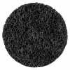 Круг зачистной Sigma из нетканого абразива (коралл) 100мм без держателя черный мягкий (9175821)
