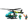 Конструктор LEGO City Вертолет аварийно-спасательной службы 226 деталей (60405) изображение 2