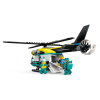 Конструктор LEGO City Вертолет аварийно-спасательной службы 226 деталей (60405) изображение 3