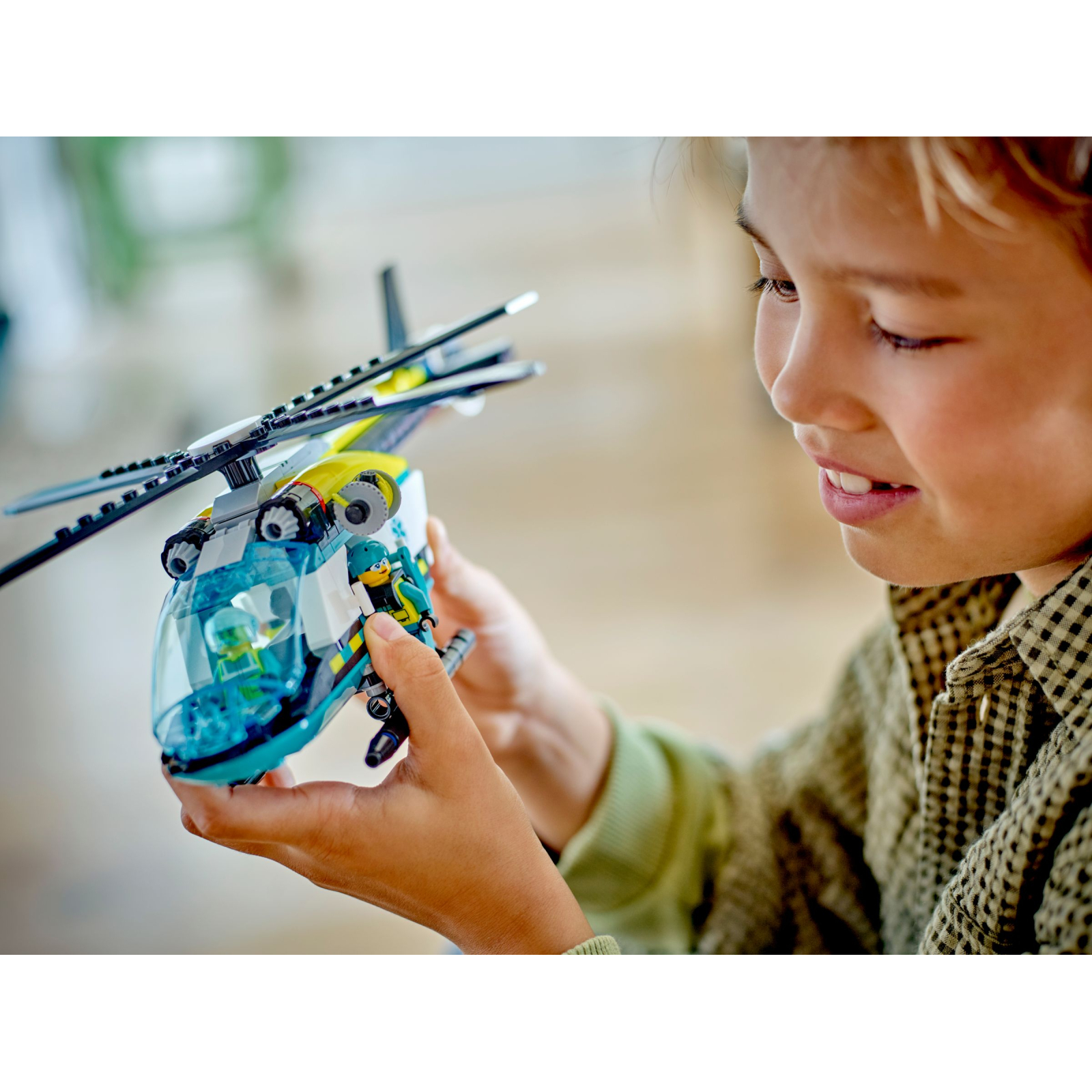 Конструктор LEGO City Гелікоптер аварійно-рятувальної служби 226 деталей (60405) зображення 9