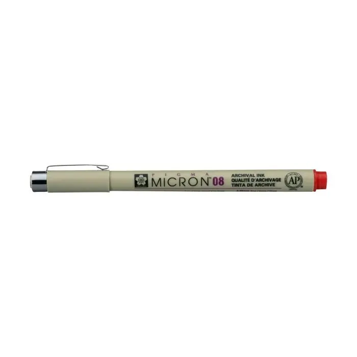 Лайнер Sakura Pigma Micron (0.8) 0,5 мм Красный (084511318366)