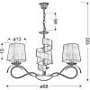 Люстра Candellux DENIS (33-23414) зображення 2