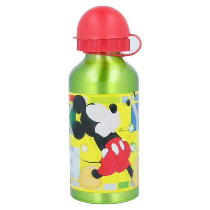 Поильник-непроливайка Stor Disney - Mickey Mouse, Aluminium Bottle 400 ml (Stor-44234)