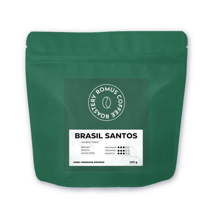 Кофе Romus Brasil Santos молотый 250 г (692)