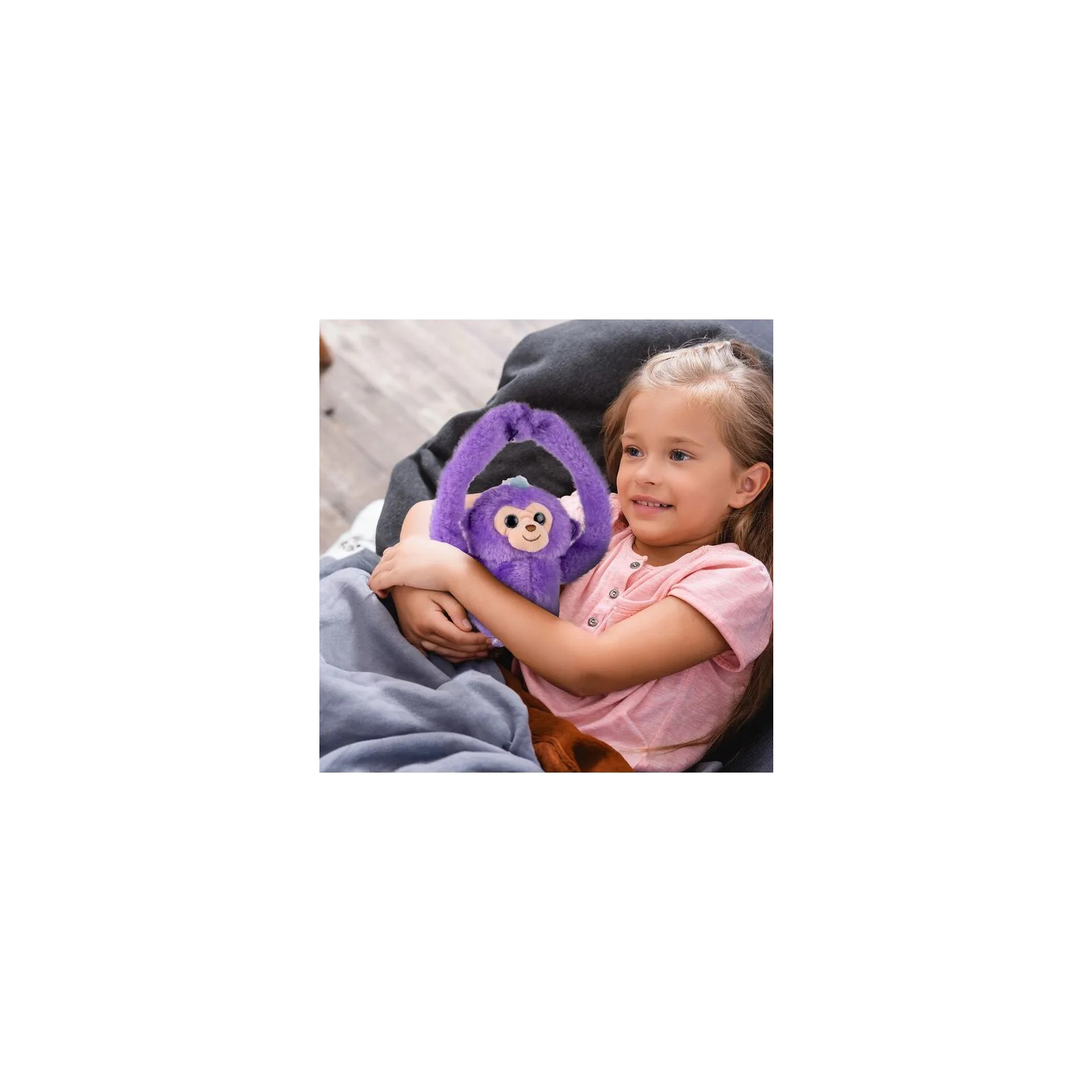 Інтерактивна іграшка Bambi Мавпа Фіолетова (MP 2304 violet) зображення 6