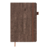 Книга записная Buromax Wood 96 листов А5 в клетку бежевый (BM.295114-28)
