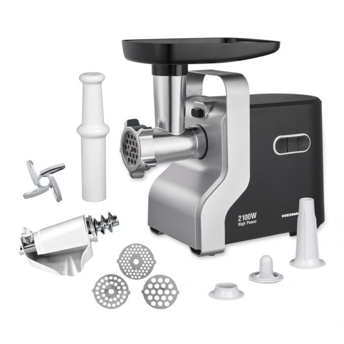 Мясорубка HEINNER MG-2100BKSL