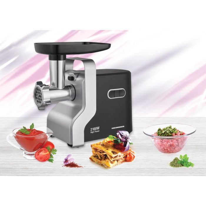 Мясорубка HEINNER MG-2100BKSL изображение 3
