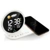 Настольные часы Technoline Wireless Mobile Charging White (DAS302479) изображение 2