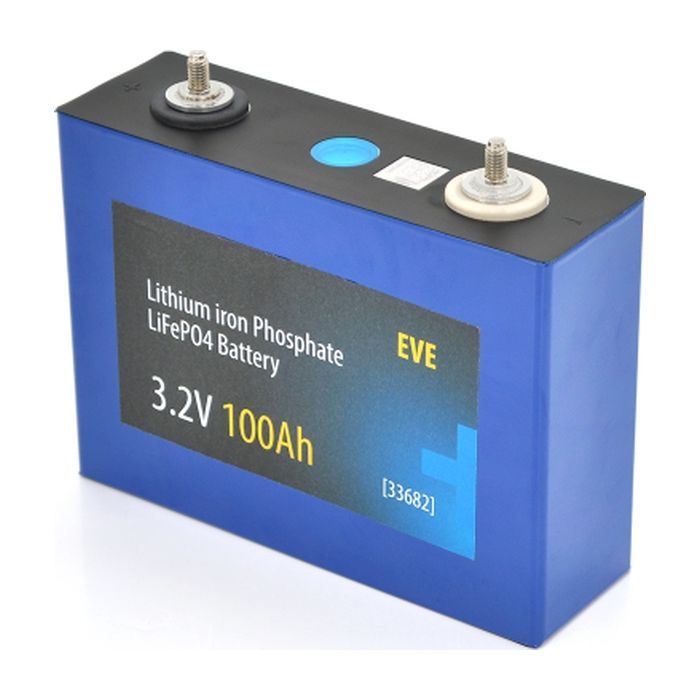 Батарея LiFePo4 EVE 3.2V 100AH (EVE-3.2V-100AH)