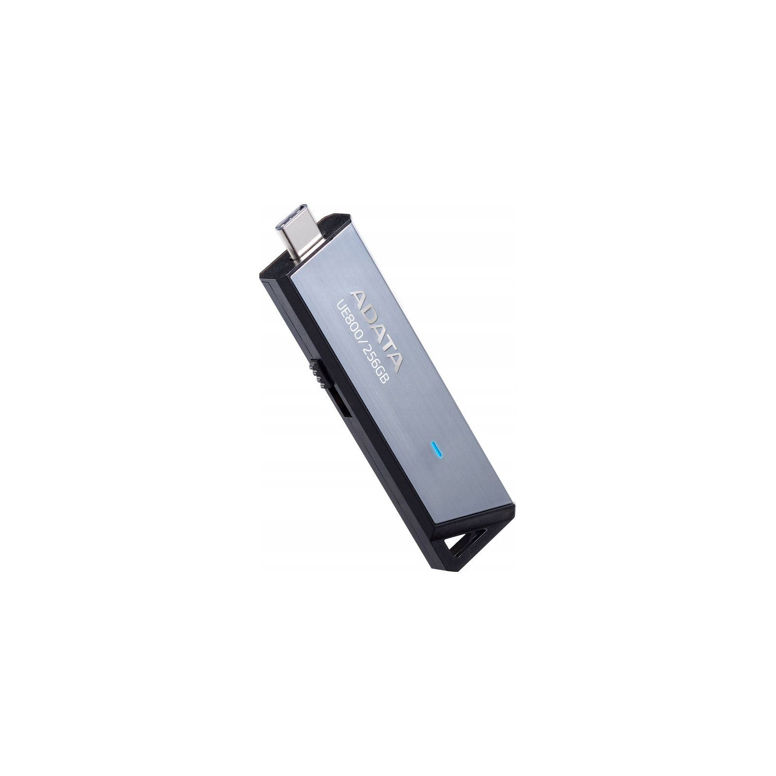 USB флеш накопичувач ADATA 256GB Elite UE800 Silver USB3.1 Type-C (AELI-UE800-256G-CSG) зображення 4