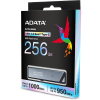USB флеш накопитель ADATA 256GB Elite UE800 Silver USB3.1 Type-C (AELI-UE800-256G-CSG) изображение 6