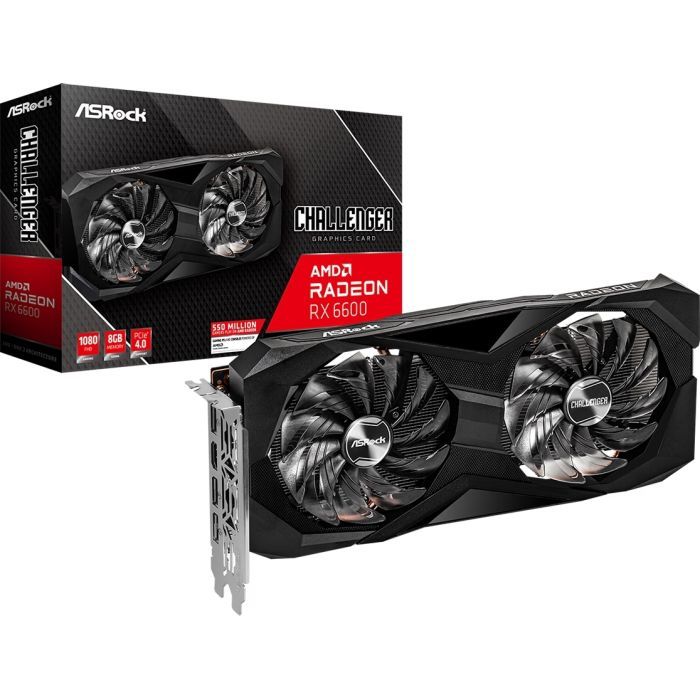 Відеокарта ASRock Radeon RX 6600 8Gb Challenger D (RX6600 CLD 8G) зображення 5