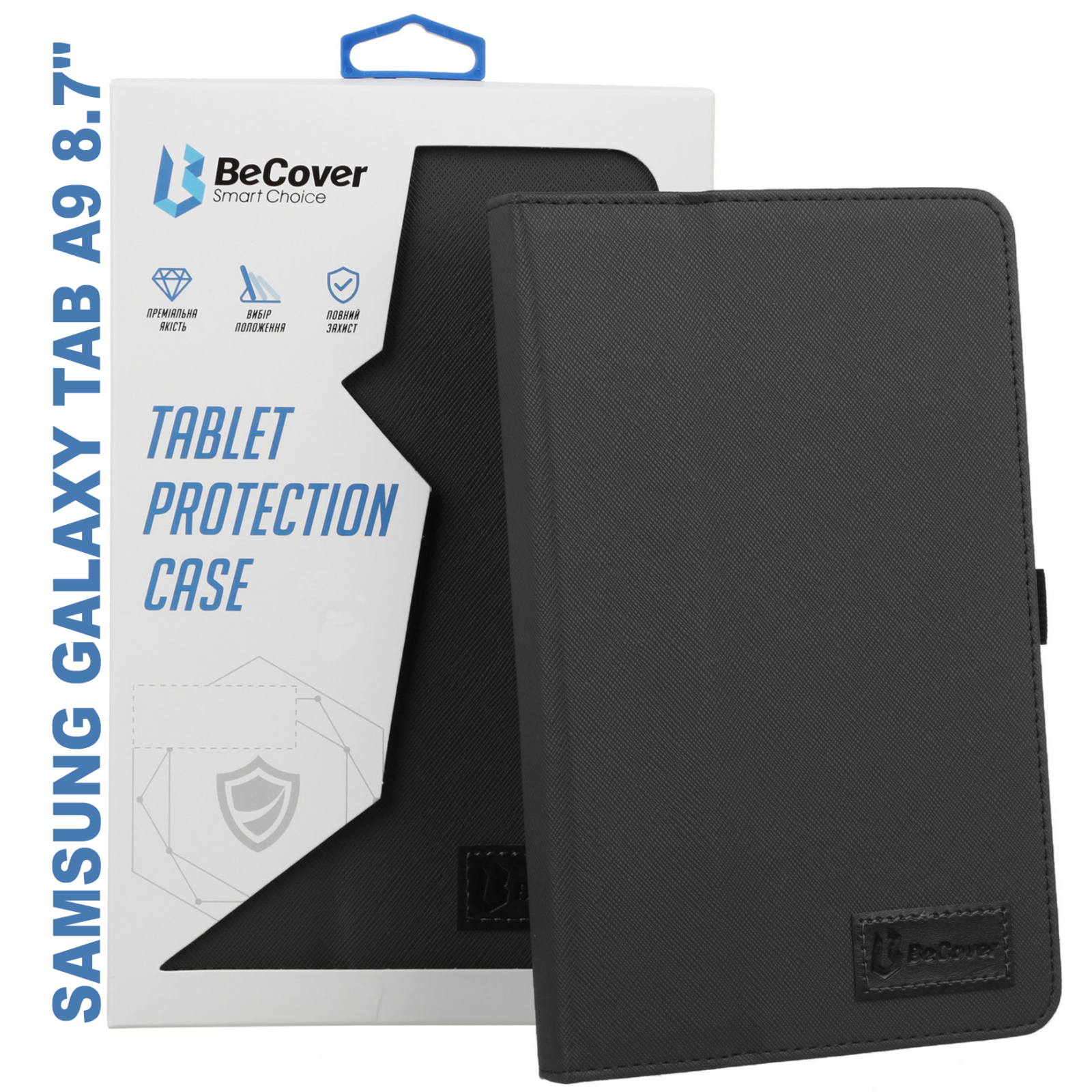 Чехол для планшета BeCover Slimbook Samsung Galaxy Tab A9 SM-X115 8.7" Black (710120)