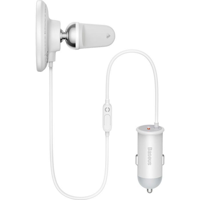 Универсальный автодержатель Baseus CW01 Magnetic Wireless 40W (SUCX040102) изображение 2