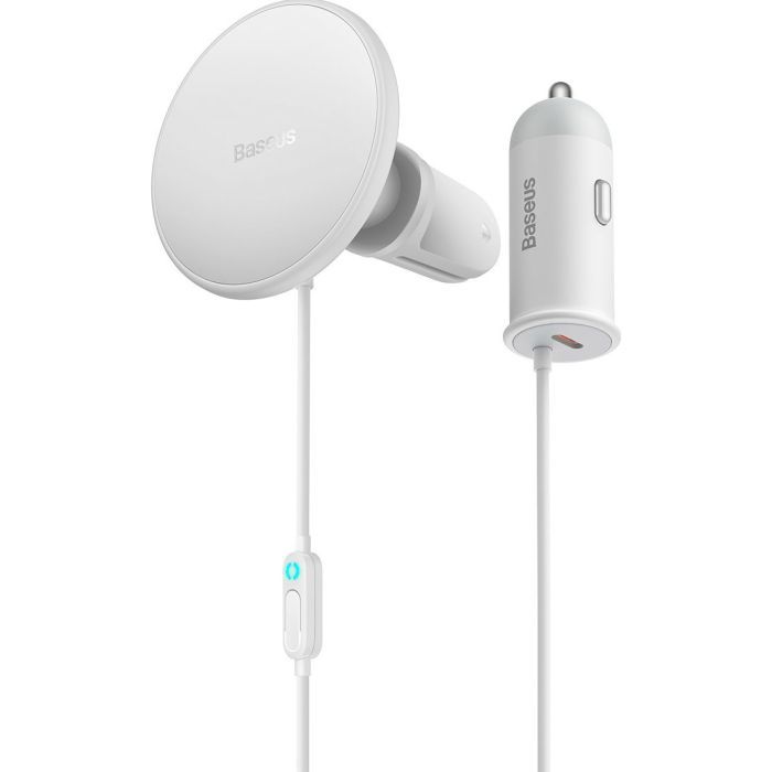 Универсальный автодержатель Baseus CW01 Magnetic Wireless 40W (SUCX040102) изображение 3