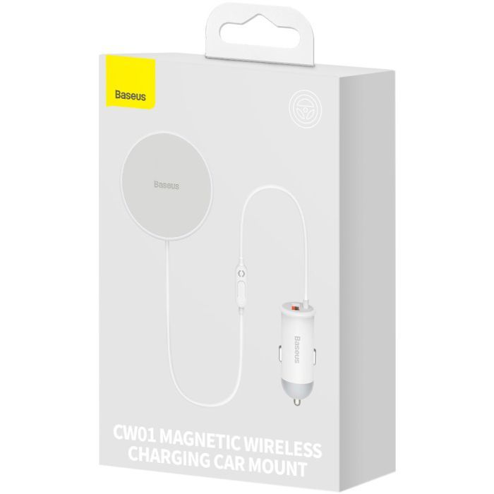 Универсальный автодержатель Baseus CW01 Magnetic Wireless 40W (SUCX040102) изображение 7