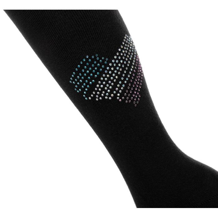 Колготки детские BNM с сердце из страз (M0C0302-2032-5G-blue) изображение 2