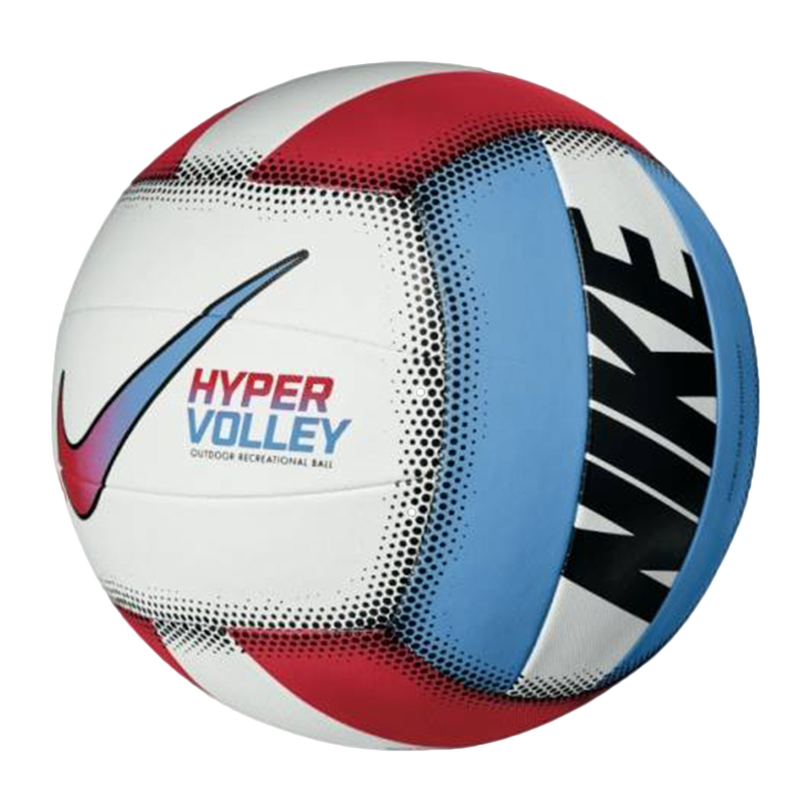 М'яч волейбольний Nike Hypervolley 18P білий, блакитний, червоний Уні 5 N.100.0701.982.05 (887791358387) зображення 2