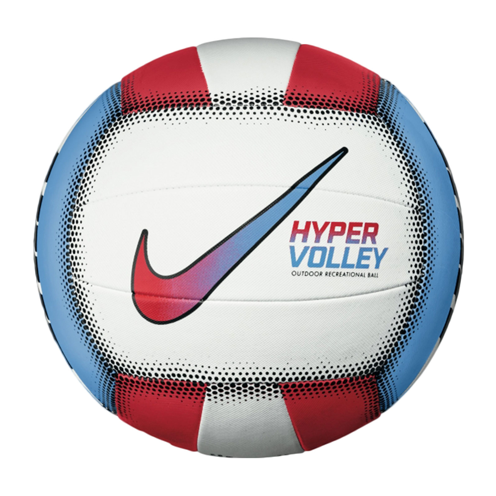 М'яч волейбольний Nike Hypervolley 18P білий, блакитний, червоний Уні 5 N.100.0701.982.05 (887791358387)
