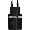Зарядний пристрій HOCO C12 Smart dual USB (Micro cable)charger set Black (6957531064114) зображення 2